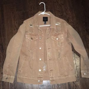 Light brown jean jacket